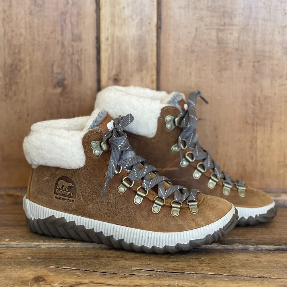 BNIB Sorel Out N About Plus Conquest Size 6